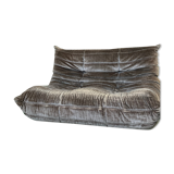 Sofa Togo brown velvet