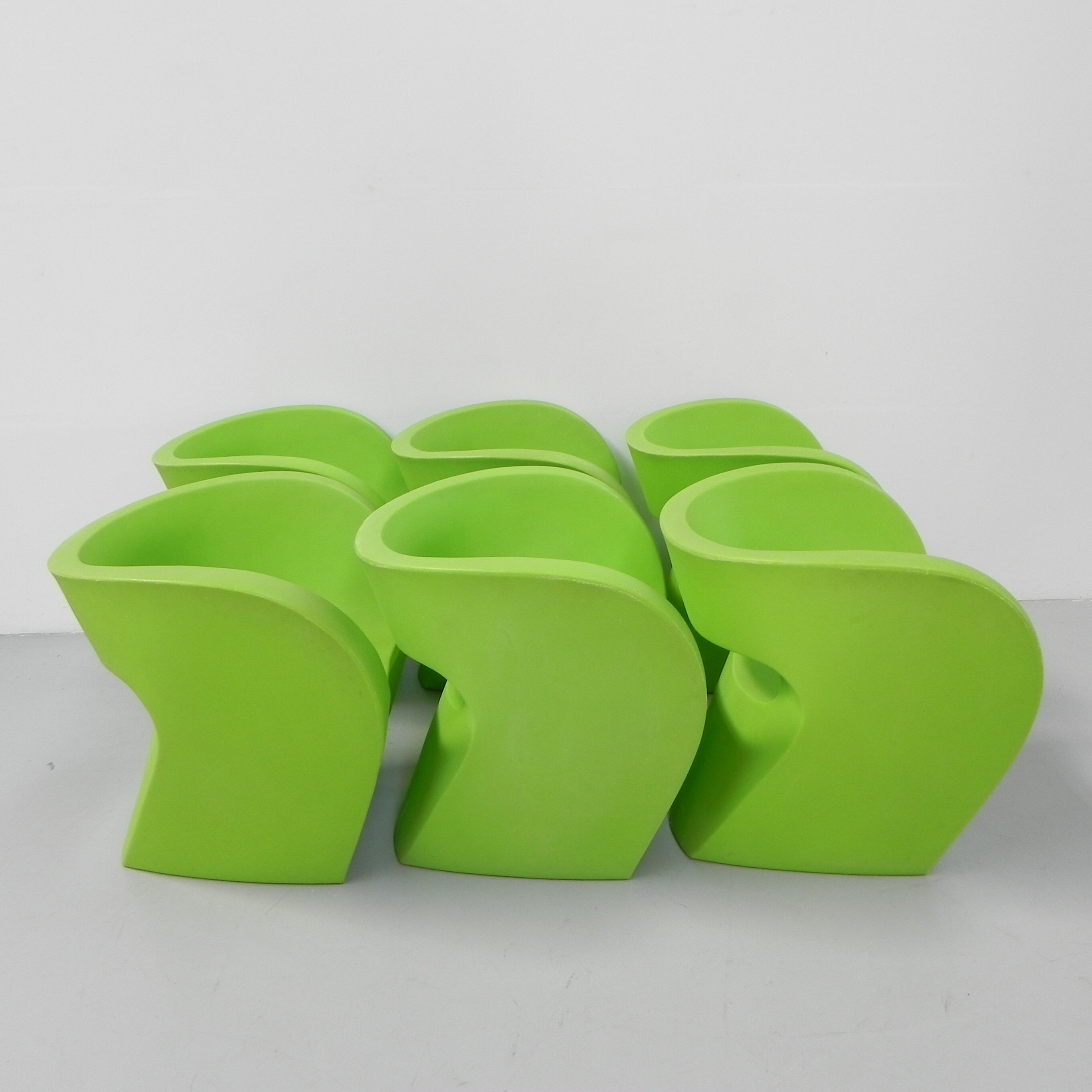 Ensemble de 6 fauteuils Moroso Victoria and Albert Collection par Ron Arad