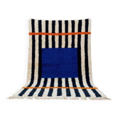 Handmade pure wool rug, custom traditional size 150/250 cm.