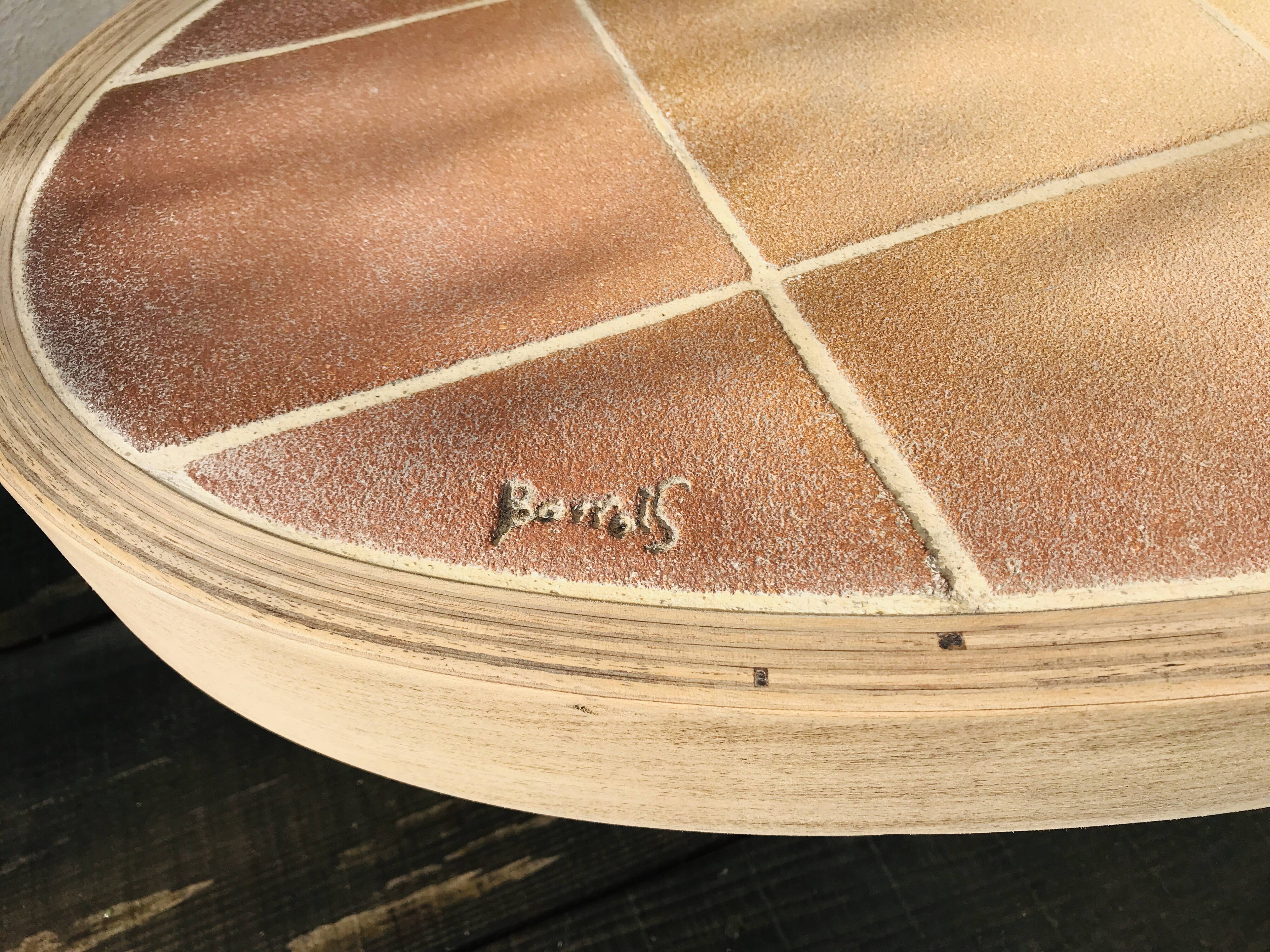 Vintage ceramic coffee table 70