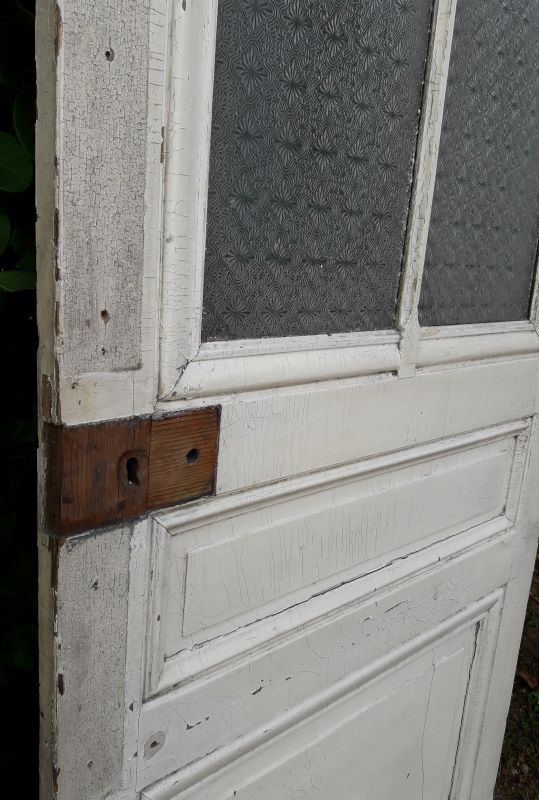 Porte 79,5x219,5 vitrée en haut