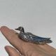 12 silver-plated metal knife rests with duck design