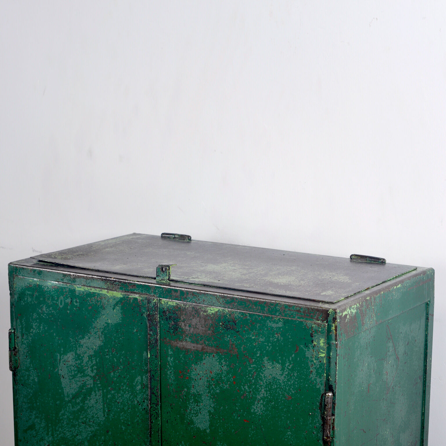 Industrial Iron Cabinet, 1960s