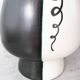 Two-tone vase signed JM Faux – circa 1960