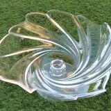70s large spiral-shaped standing fruit cup...
