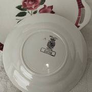 Lot of Vintage Sarreguemines & Digoin – "Dijon" Model | Tart Dish + 8 Plates