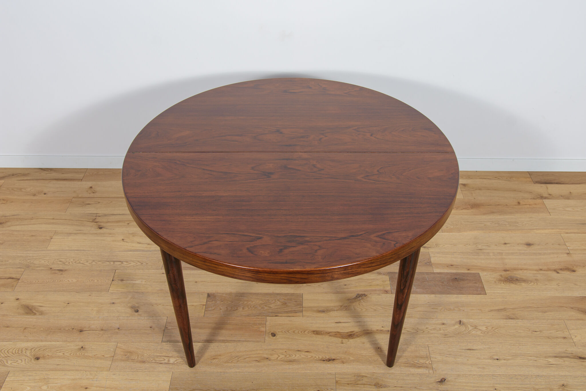 Mid-century extendable rosewood dining table by Kai Kristiansen for Feldballes Furniture Factory, 1960s