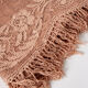 Mesh bedspread - powder