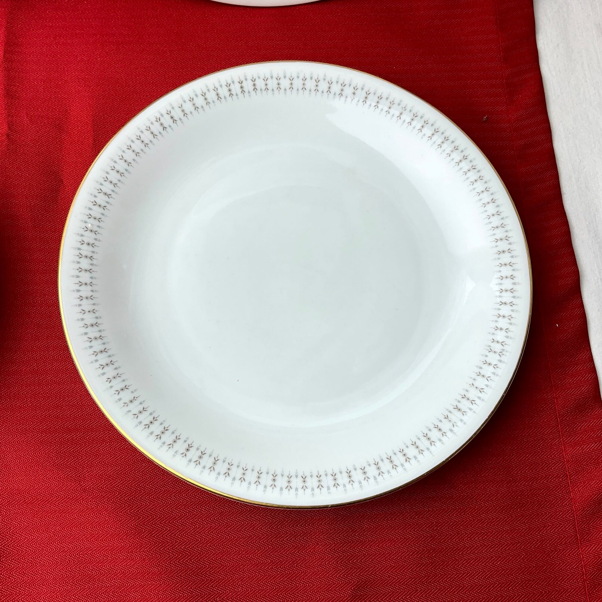 Set of 4 dessert plates Johann Seltmann Vohenstrauss Ricarda