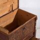 Polychrome pine wedding chest – Central Europe, 1889