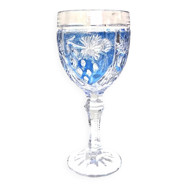 Verre à pied coloré Anna Hutte modèle Asti, Allemagne