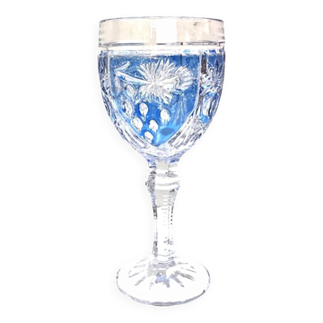 Verre à pied coloré Anna Hutte modèle Asti, Allemagne