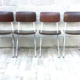 ♻️Set of 4 chairs Vintage and design Marko Kooistra
