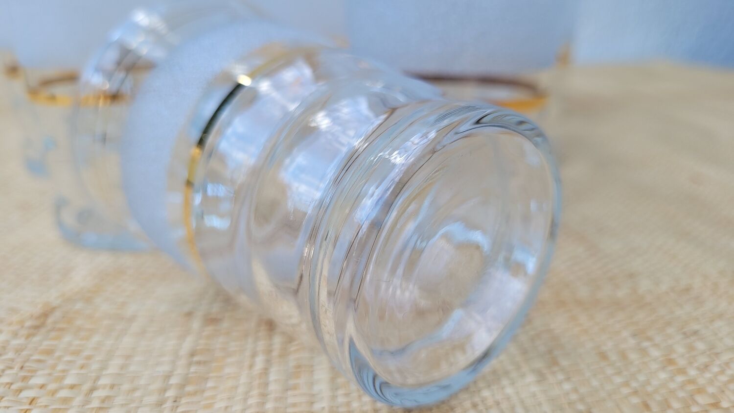 10 granite glasses 50's