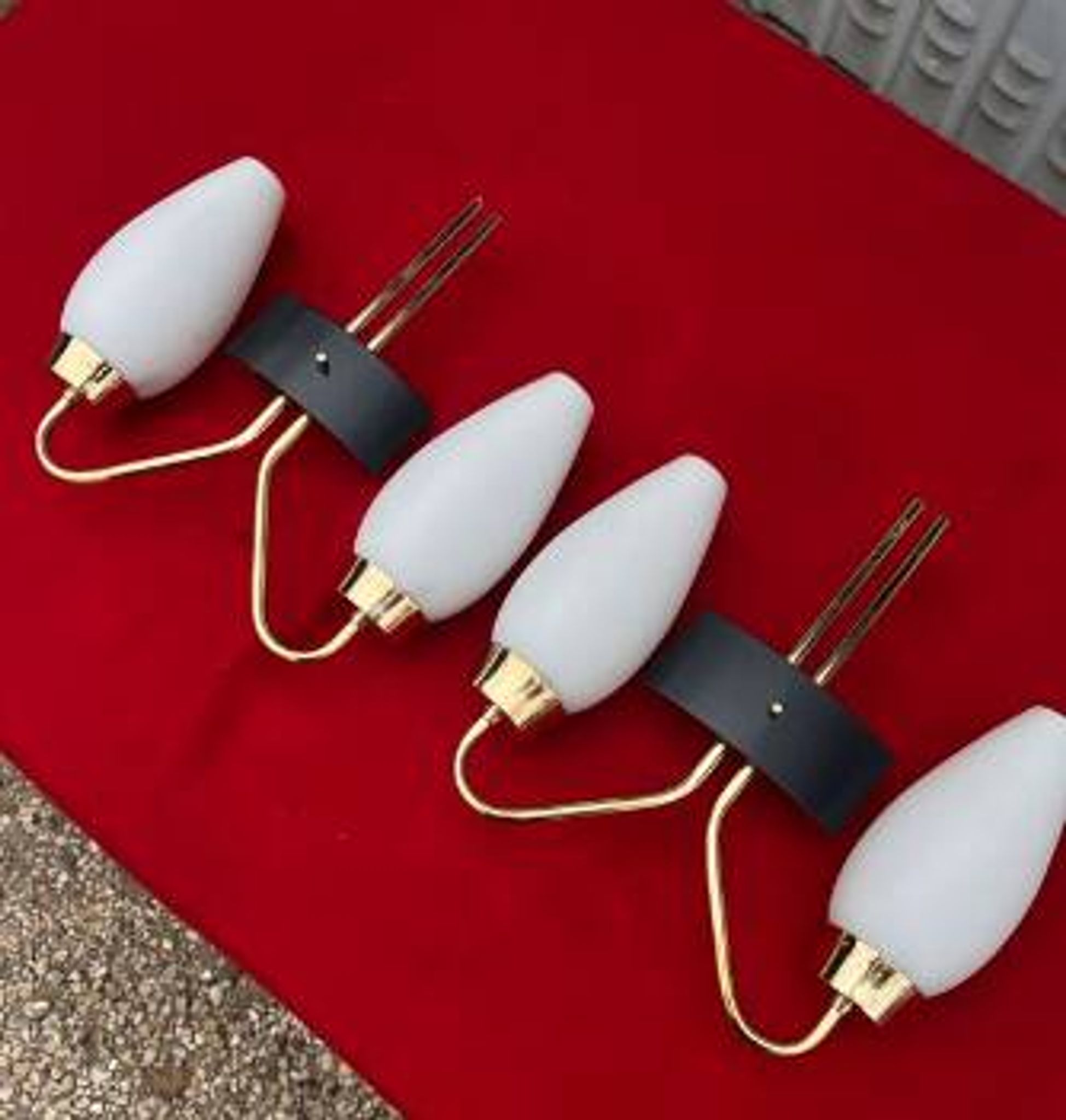 Pair of vintage wall lights