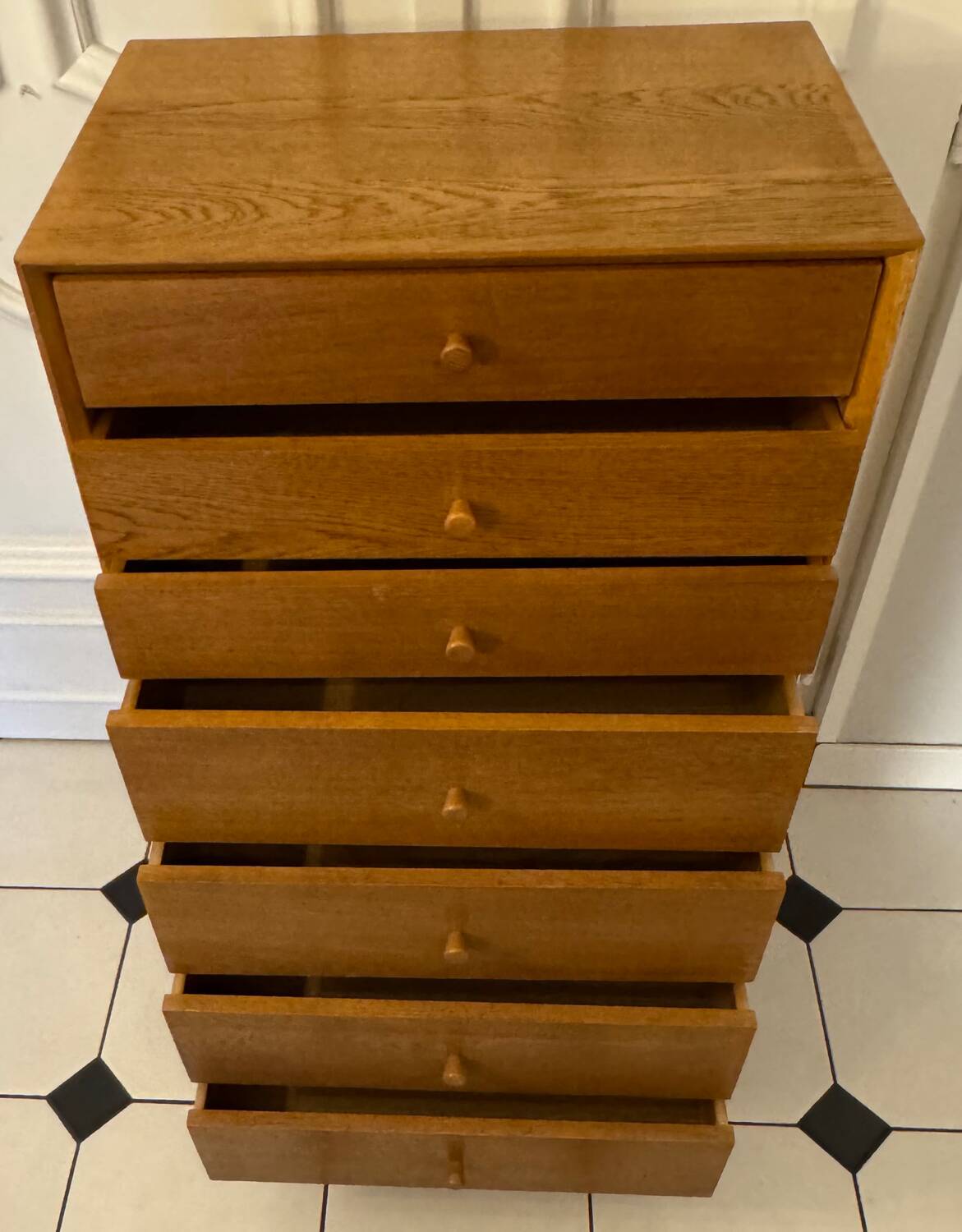 Vintage Scandinavian chest of drawers
