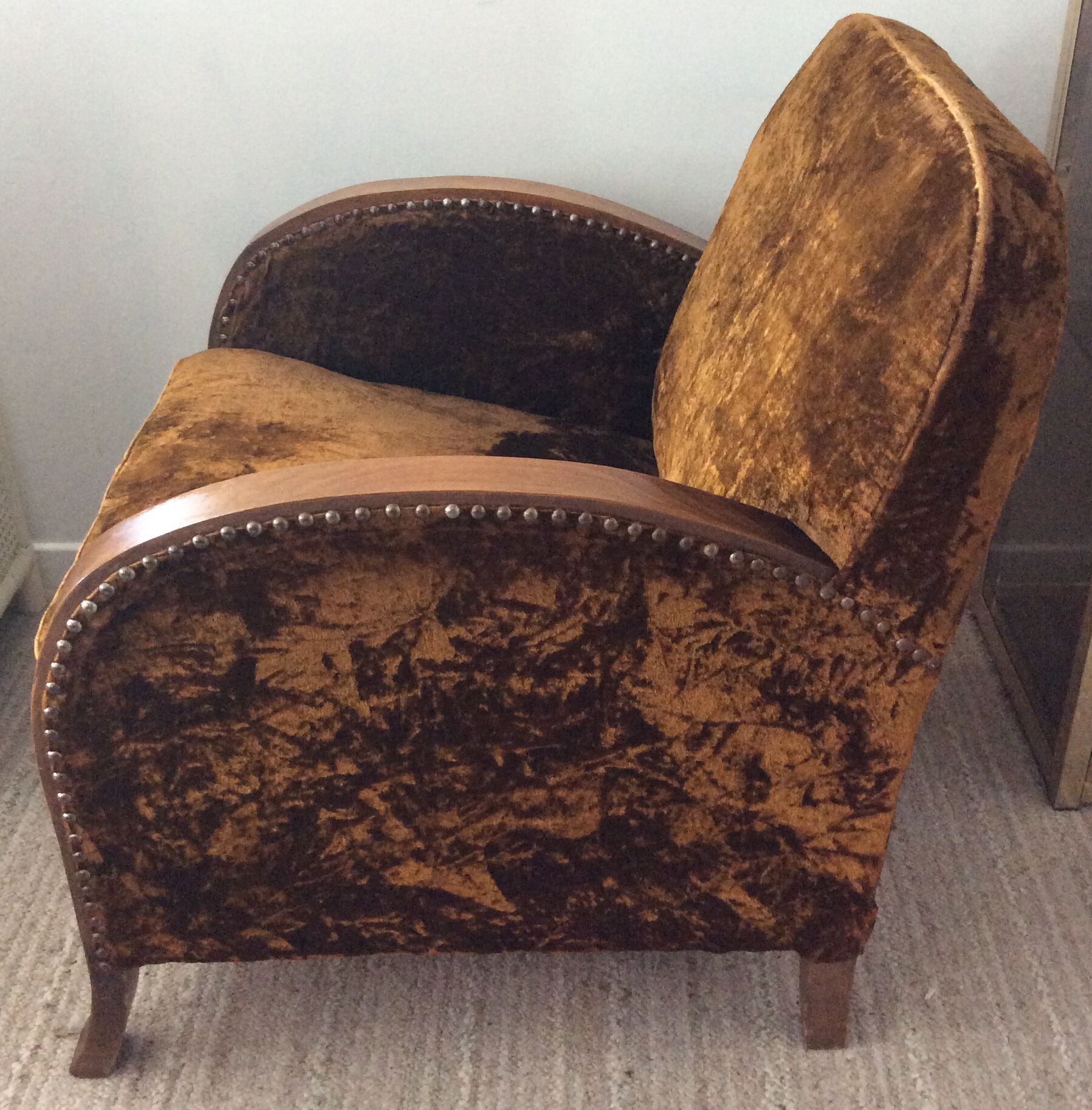 Fauteuil club des années 60