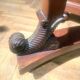 Art Nouveau Italian Wooden Console Table