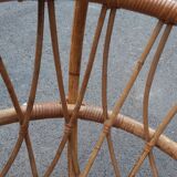 Berceau en rotin ancien vintage