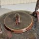 Signed vintage sandstone teapot