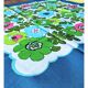 Vintage old stock table cloth floral decor