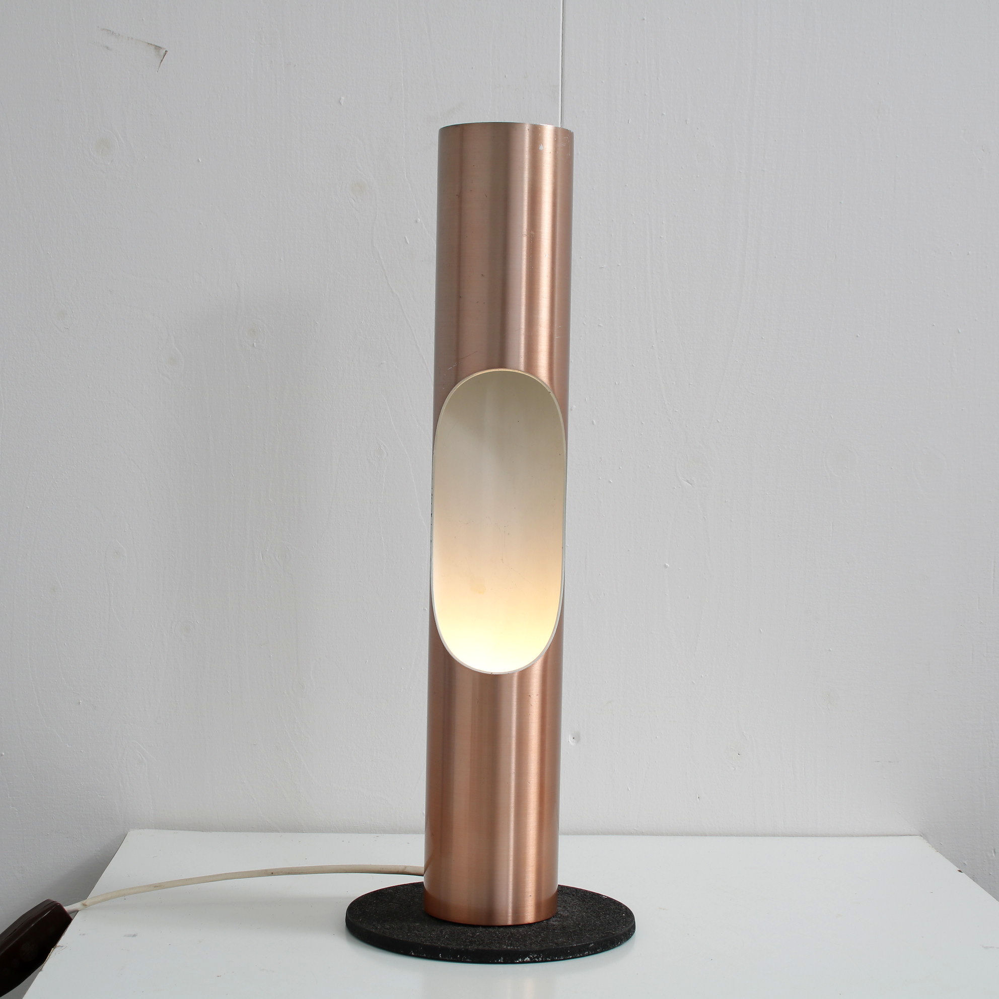 1960s “Fuga” table lamp by Maija Liisa Komulainen for Raak, Netherlands