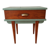 Table de chevet, table de nuit, table d'appoint rénovée