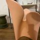 Clover armchair by Ron Arad in pale pink