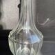 Liqueur carafe cut crystal and hallmarked silver Head of Minerva