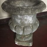 Vasque jardinière Médicis en pierre H48cm