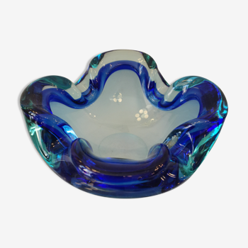 Empty pocket vintage ashtray in Murano glass, Italy 1960