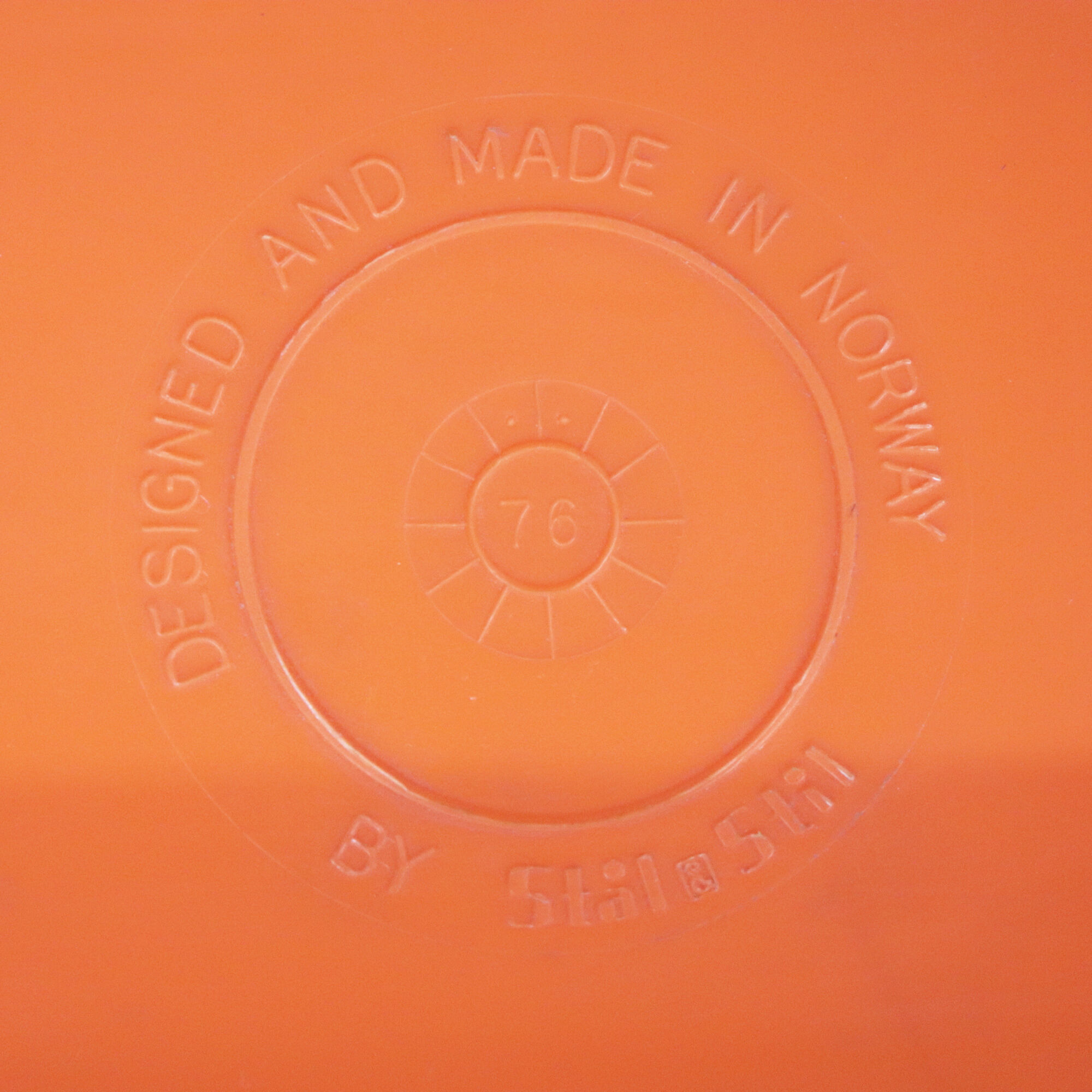 Set of 4 chairs Stål og stil, Norway, 1970