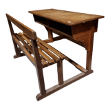 Double school desk