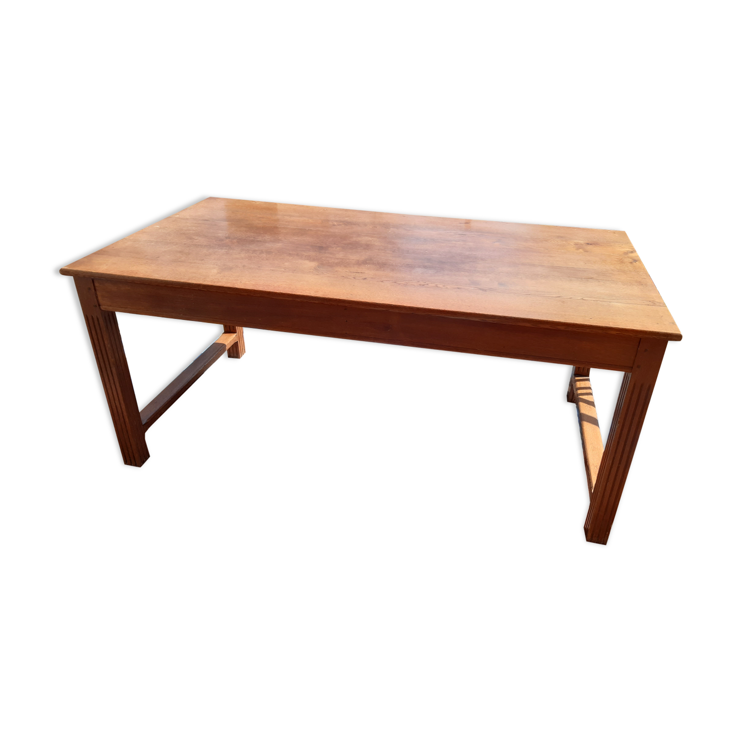 Large oak table circa 1940
