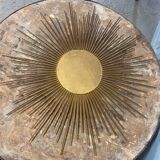 Large sun mirror signed Chaty Vallauris