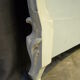Old headboard 140 cm Louis XV style redesigned gustavian style