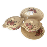 Set of 4 Badonviller Strasbourg dishes