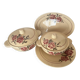 Lot de 4 plats Badonviller Strasbourg