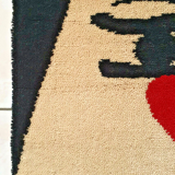 Tapis Mural Pablo Picasso pour Desso Tête D'homme édition limitée N°231/500 1964