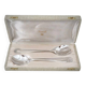Christofle Spatours, cutlery set, 2-piece stew, silver-plated metal in near new condition.