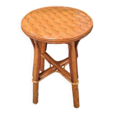 Tabouret en rotin