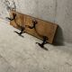 1960s wall-mounted coat rack