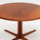 Round to oval danish dining table, Denmark, 1960’s
