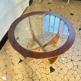 Round Astro coffee table, Victor Wilkins