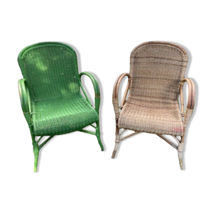 fauteuils en rotin