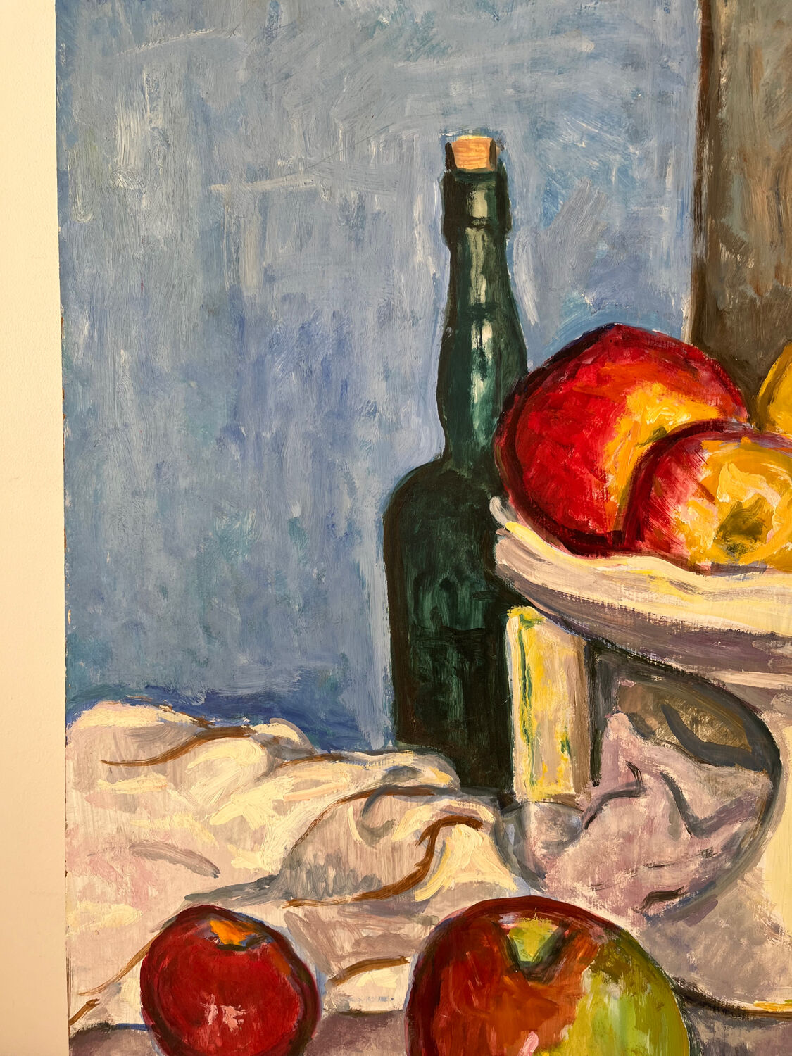 Still life, oil on panel signed B Bucket 88