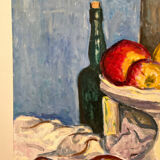 Still life, oil on panel signed B Bucket 88