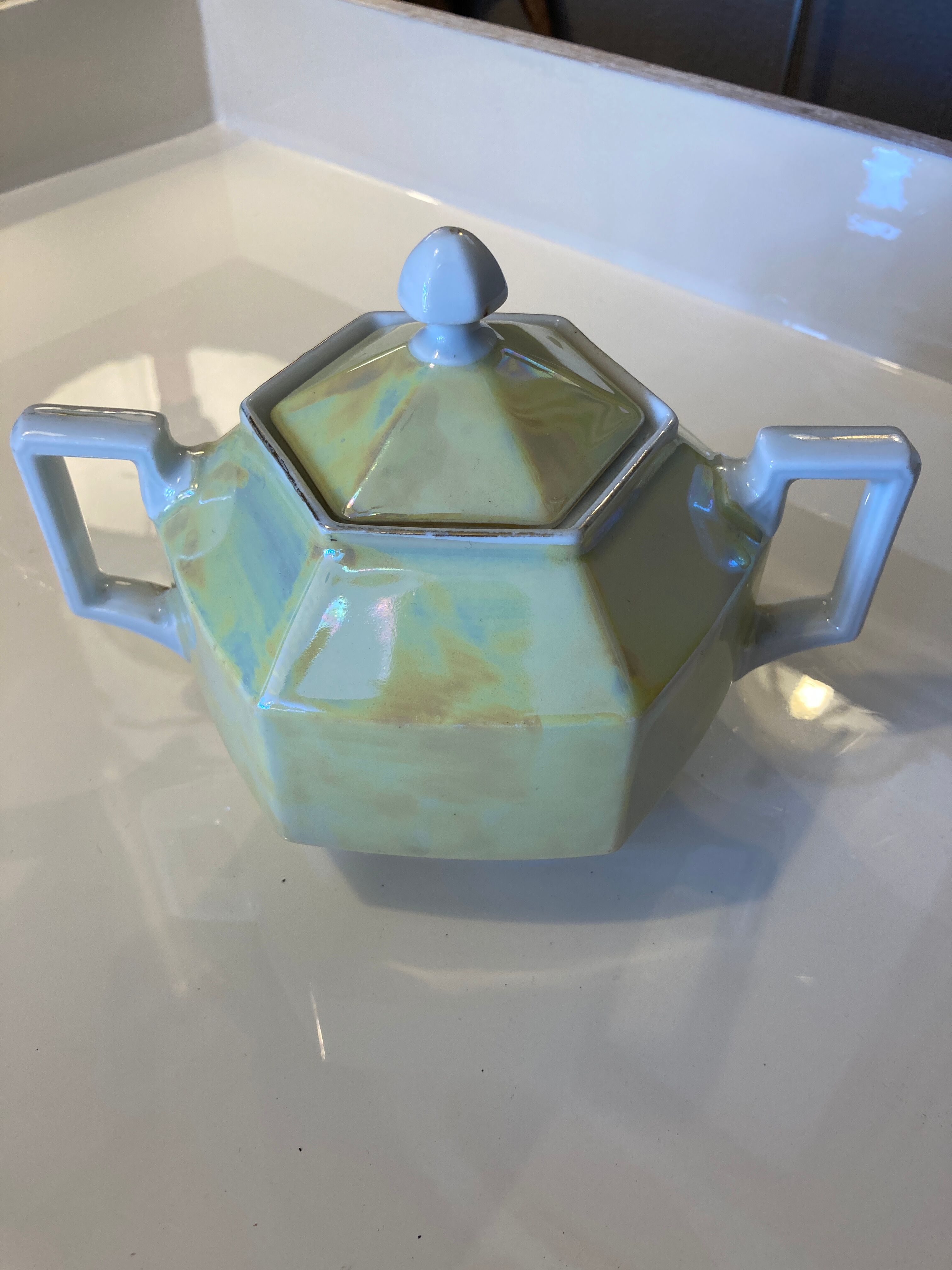 Art Deco sugar bowl