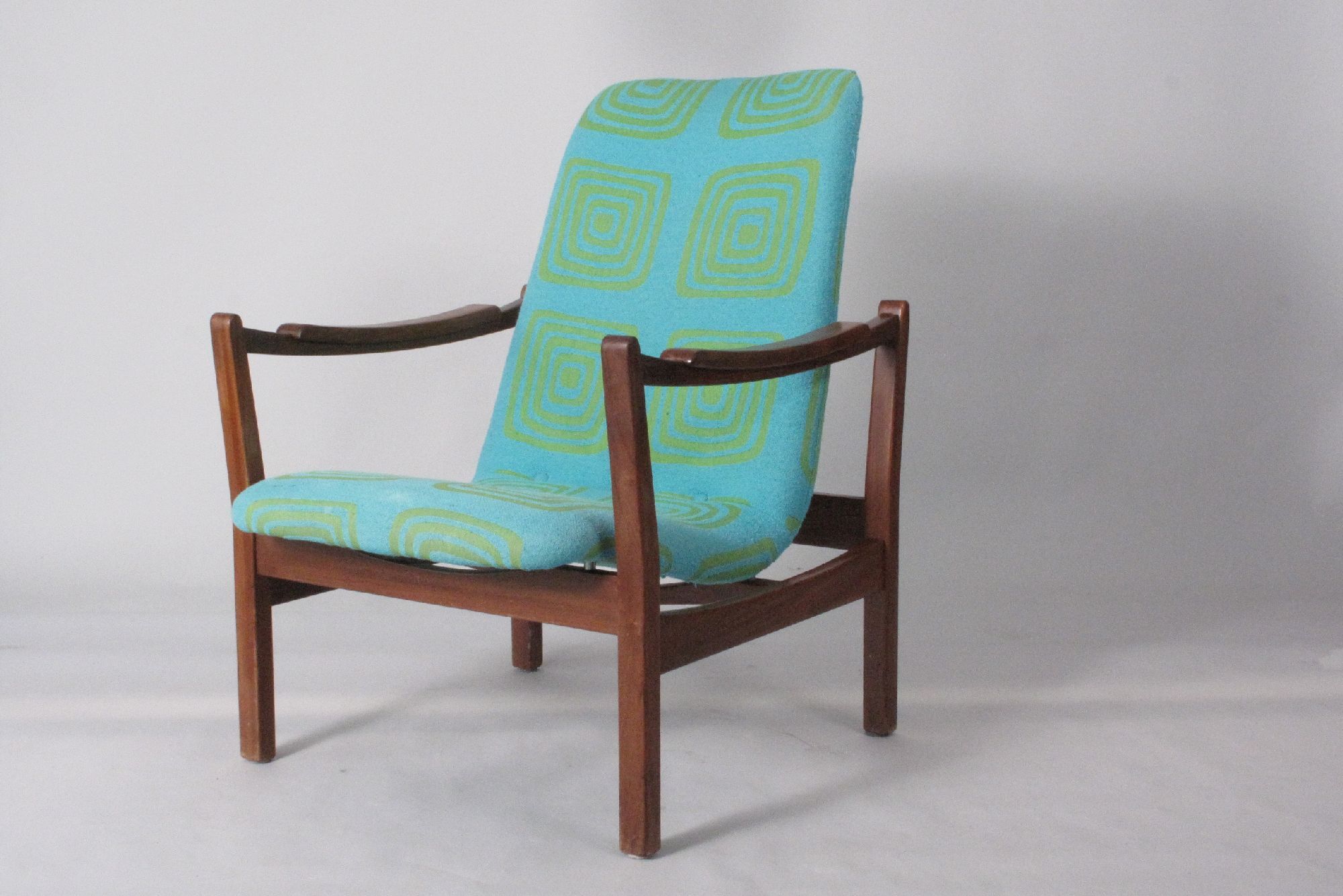 Danish lounge chair in teakwood 1960s