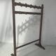 20th century solid fir hotel coat rack